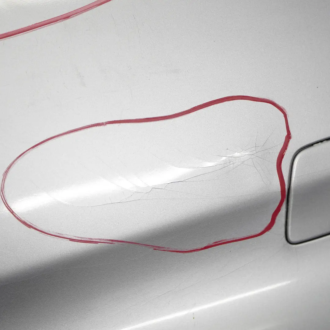 Bumper Trim Panel PDC Titansilber Titan Silver Metallic - 354 to BMW E82 E88 Rear with Part number 0036630 BMW E82 E88 Rear Bumper Trim Panel PDC Titansilber Titan Silver Metallic - 354 - SKU 0036630-TS1 - Part number 0036630