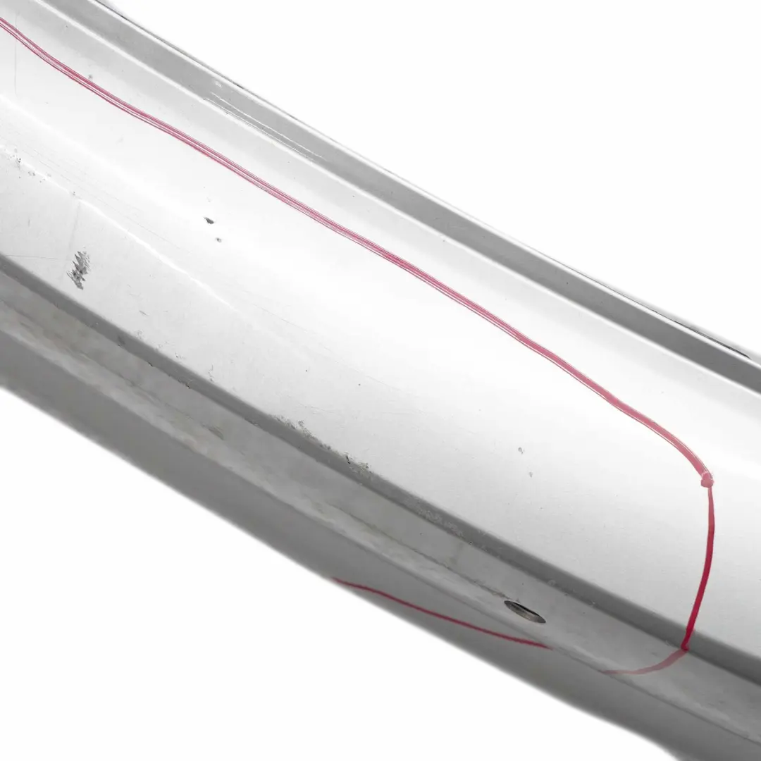 Bumper Trim Panel PDC Titansilber Titan Silver Metallic - 354 to BMW E82 E88 Rear with Part number 0036630 BMW E82 E88 Rear Bumper Trim Panel PDC Titansilber Titan Silver Metallic - 354 - SKU 0036630-TS - Part number 0036630