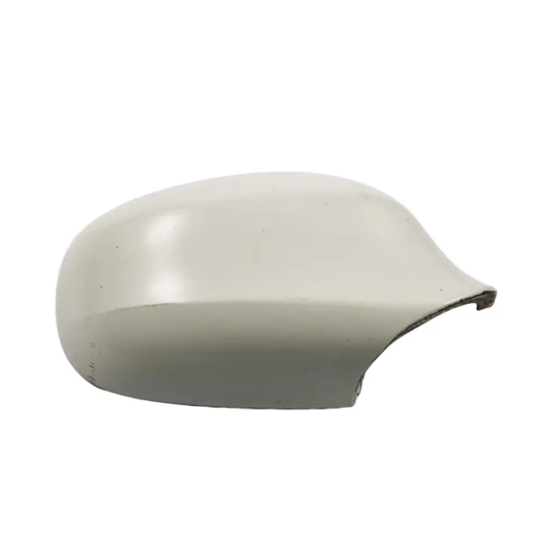 Right Cover Cap O/S Casing Wing Mirror Alpinweiss Alpine White to BMW E90 E91 LCI with Part number 0036828 BMW E90 E91 LCI Right Cover Cap O/S Casing Wing Mirror Alpinweiss Alpine White - SKU 0036828-AW - Part number 0036828