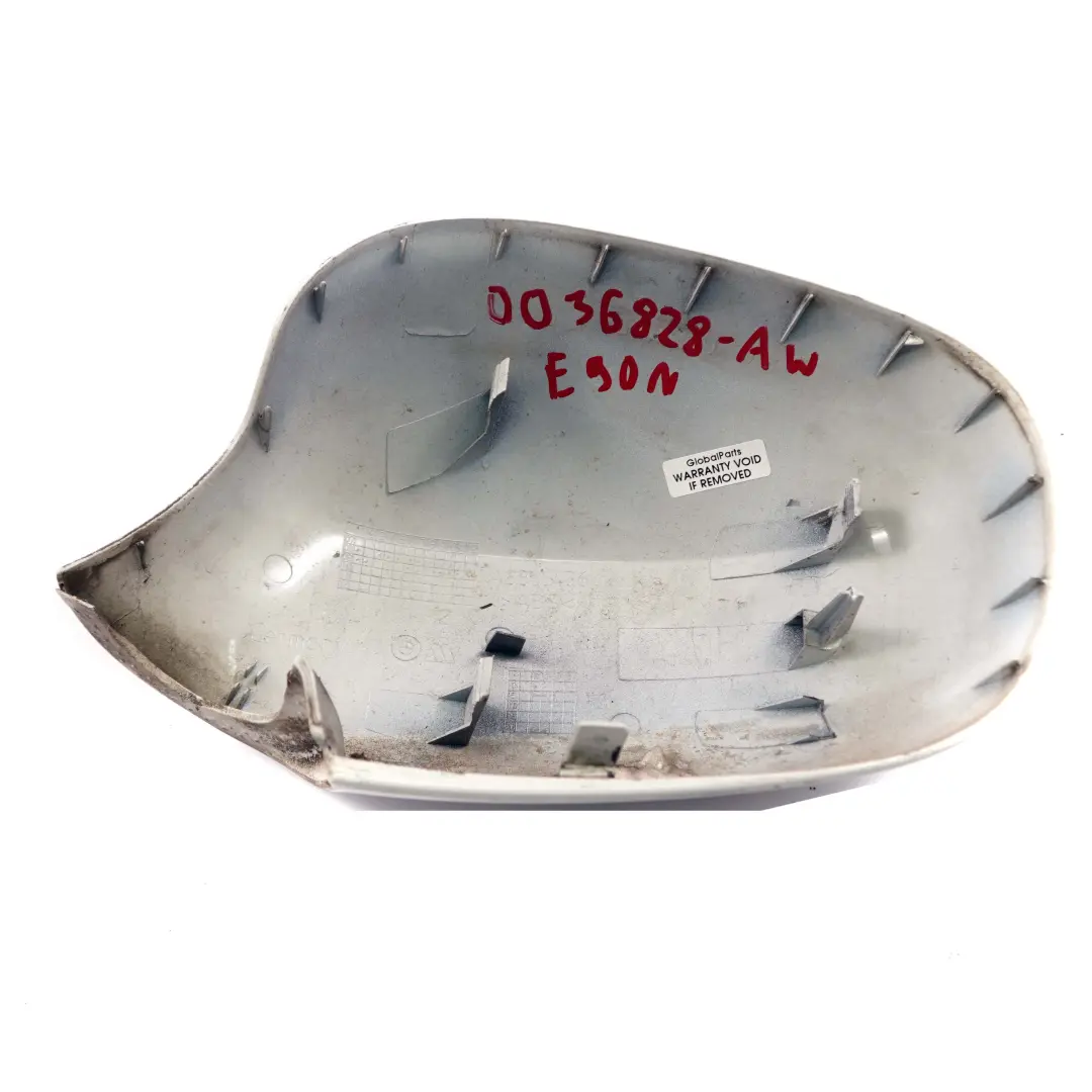 BMW E90 E91 LCI Tapa Derecha Carcasa Espejo Retrovisor Alpinweiss Alpine Blanco - SKU 0036828-AW - Número de pieza 0036828