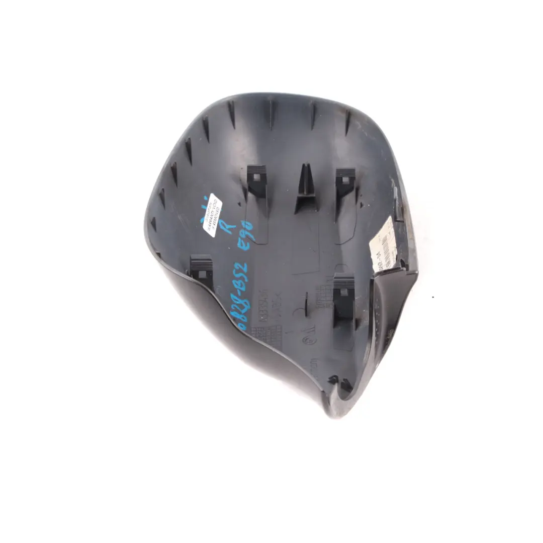 BMW E90 E91 LCI Housse de rétroviseur Cache droit Noir Sapphire 475 - SKU 0036828-BS2 - Numéro de pièce 0036828
