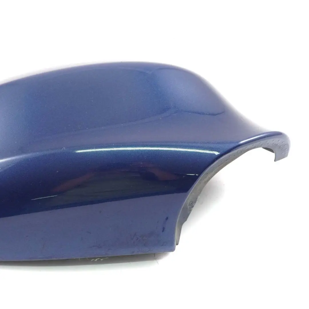 BMW E90 E91 LCI Tapa Derecha Carcasa Espejo Retrovisor Le Mans Azul - 381 - SKU 0036828-LMB - Número de pieza 0036828