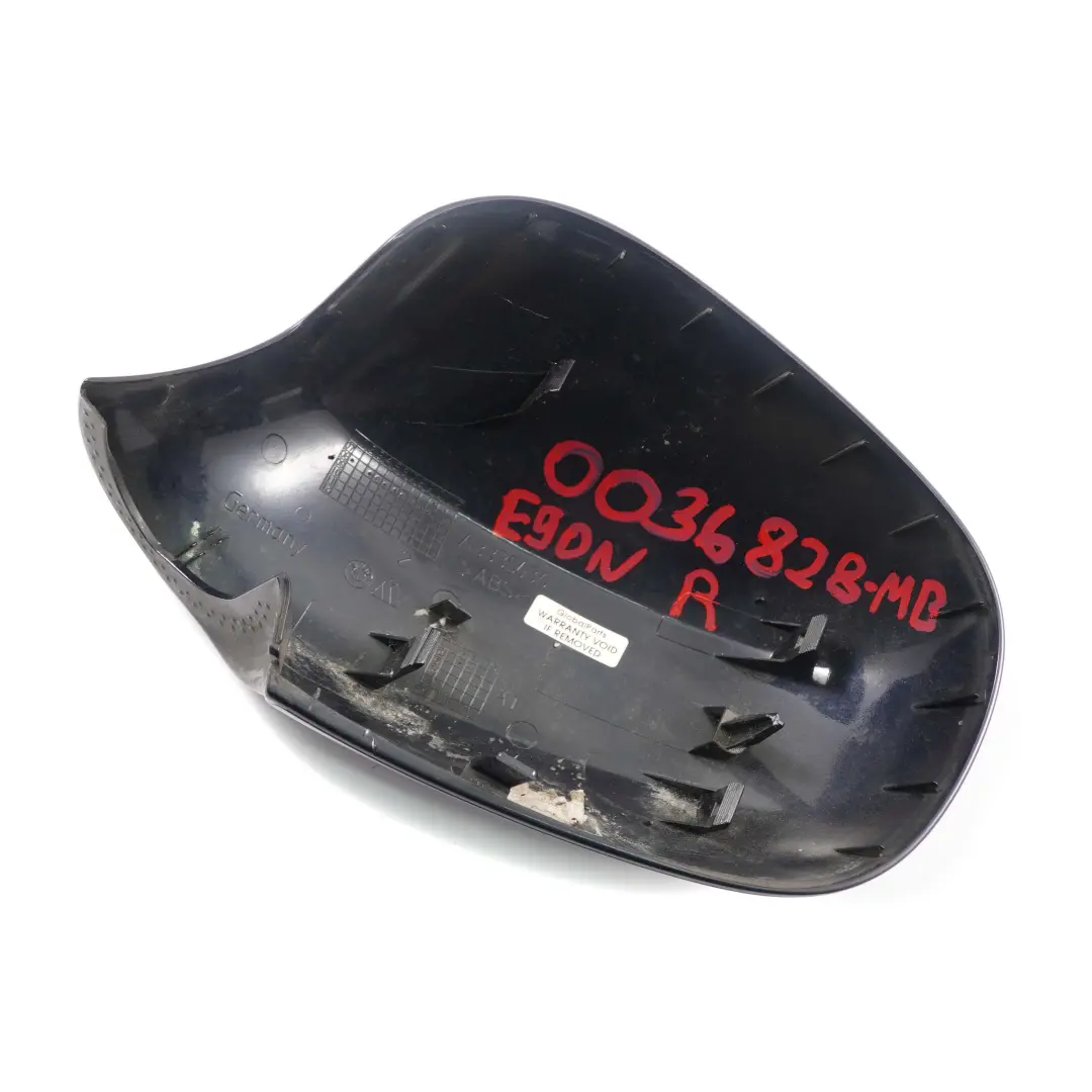  Tapa EspejoBMW E90 E91 LCI Derecho Tapa Carcasa Monacoblau Monaco Azul - SKU 0036828-MB - Número de pieza 0036828