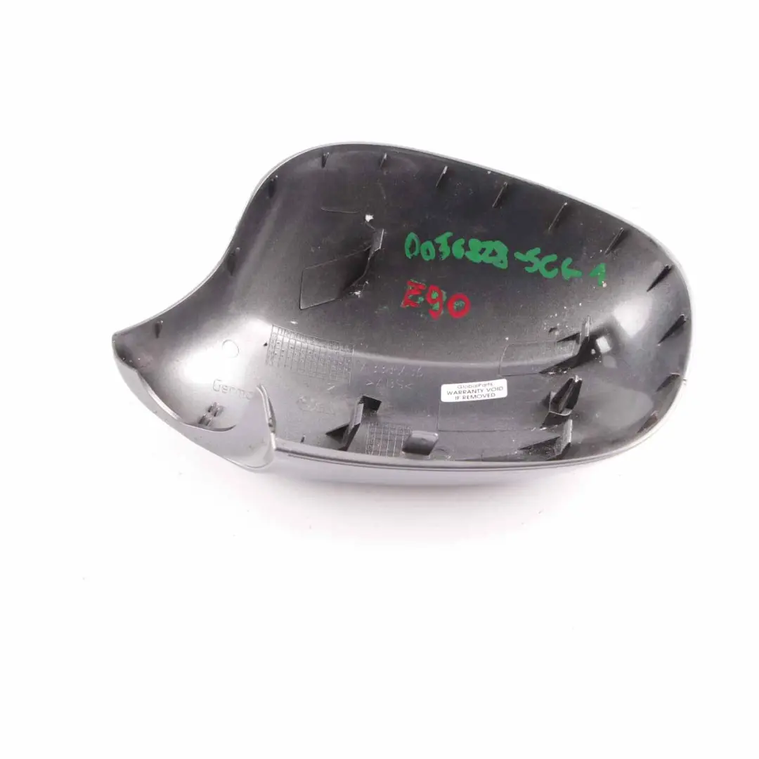Right Cover Cap O/S Casing Wing Mirror Spacegrau Grey A52 to BMW E90 E91 LCI with Part number 0036828 BMW E90 E91 LCI Right Cover Cap O/S Casing Wing Mirror Spacegrau Grey A52 - SKU 0036828-SCG1 - Part number 0036828