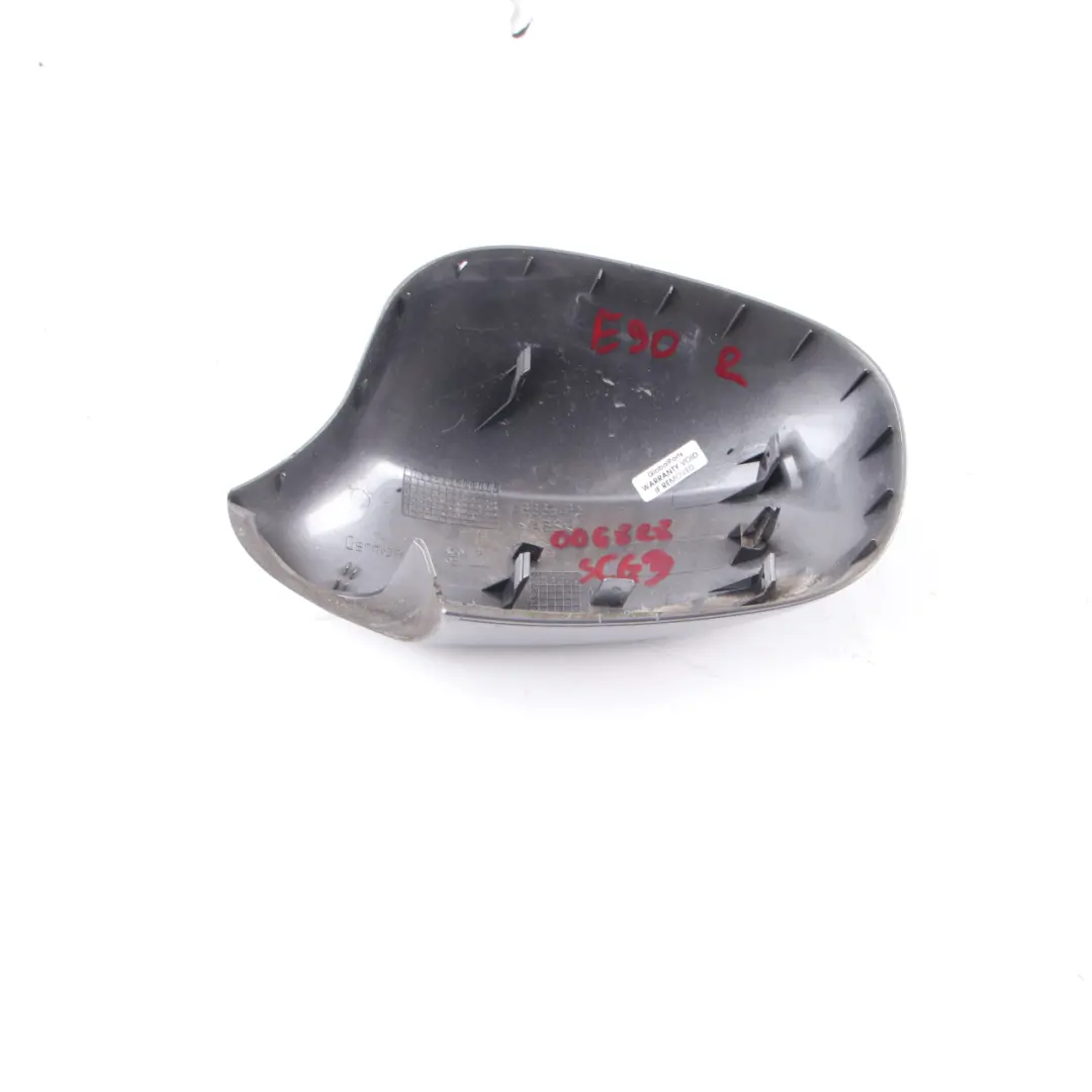  Wing Mirror Cover BMW E90 E91 LCI Right Cap O/S Casing Spacegrau Grey A52 - SKU 0036828-SCG3 - Part number 0036828