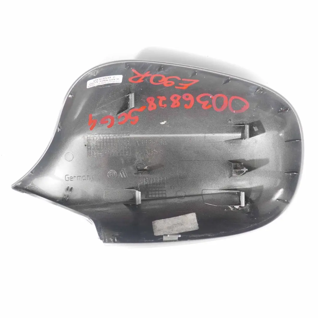 Tapa Espejo BMW E90 E91 LCI Tapa Derecha Carcasa Spacegrau Gris A52 para con número de pieza 0036828 Tapa Espejo BMW E90 E91 LCI Tapa Derecha Carcasa Spacegrau Gris A52 - SKU 0036828-SCG4 - Número de pieza 0036828