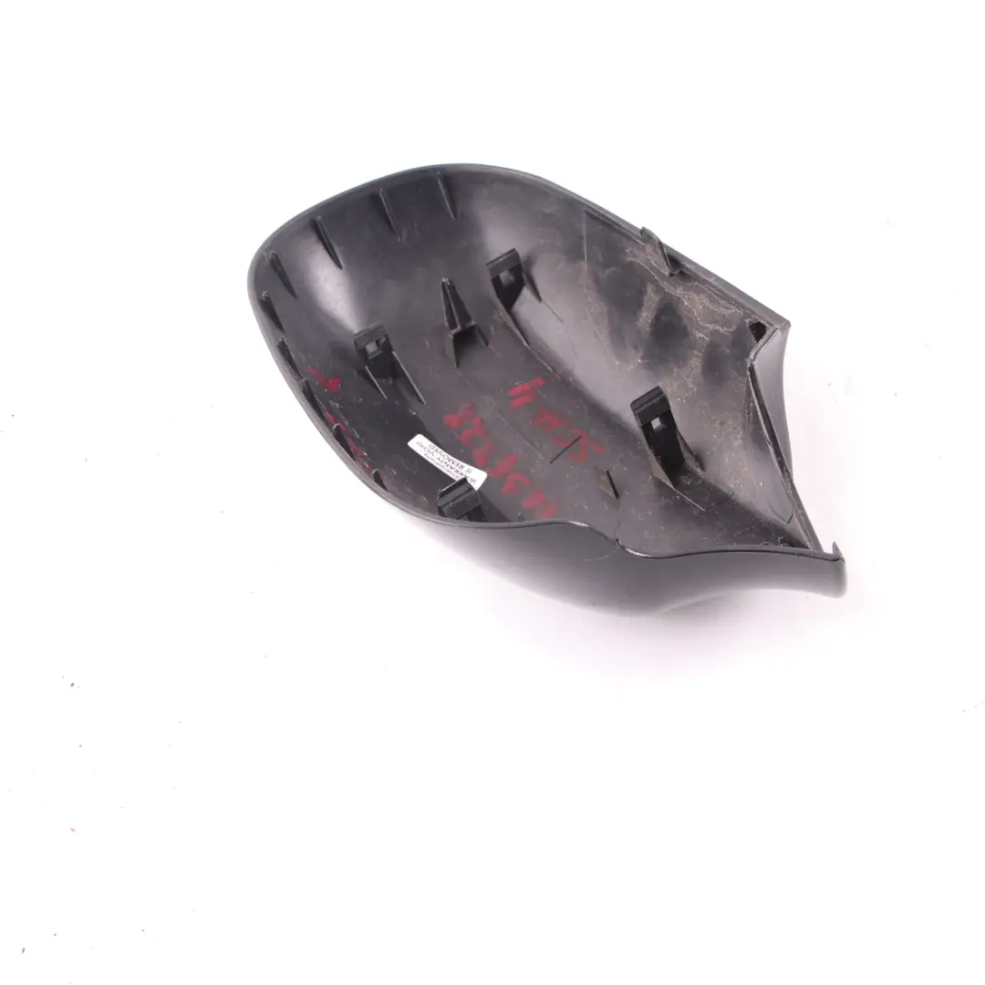  Wing Mirror Cover BMW E90 E91 LCI Right Cap O/S Casing Schwarz Black - SKU 0036828-SCH4 - Part number 0036828
