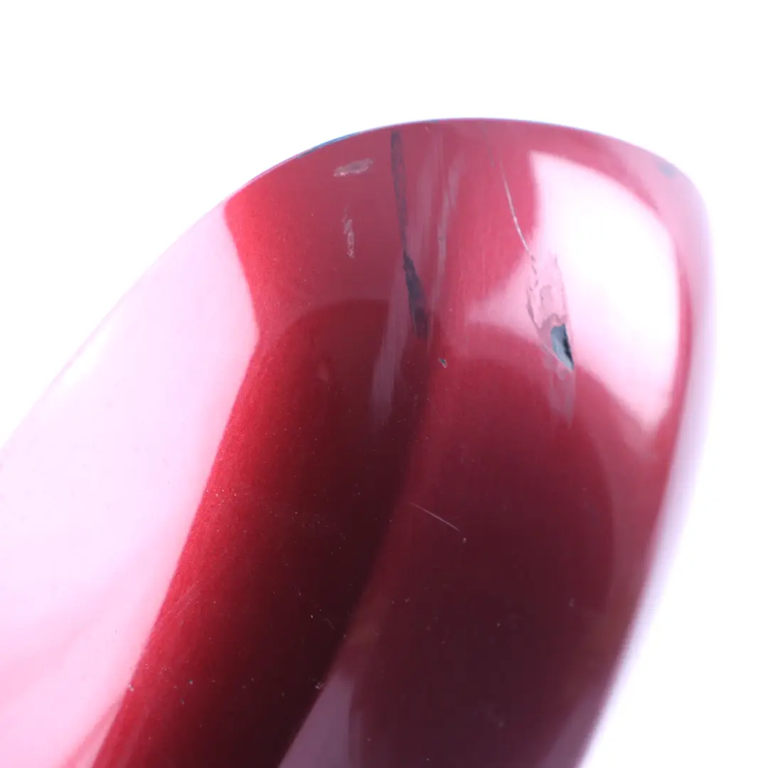 Right Cover Cap O/S Casing Wing Mirror Vermilionrot Metallic to BMW E90 E91 LCI with Part number 0036828 BMW E90 E91 LCI Right Cover Cap O/S Casing Wing Mirror Vermilionrot Metallic - SKU 0036828-VER - Part number 0036828