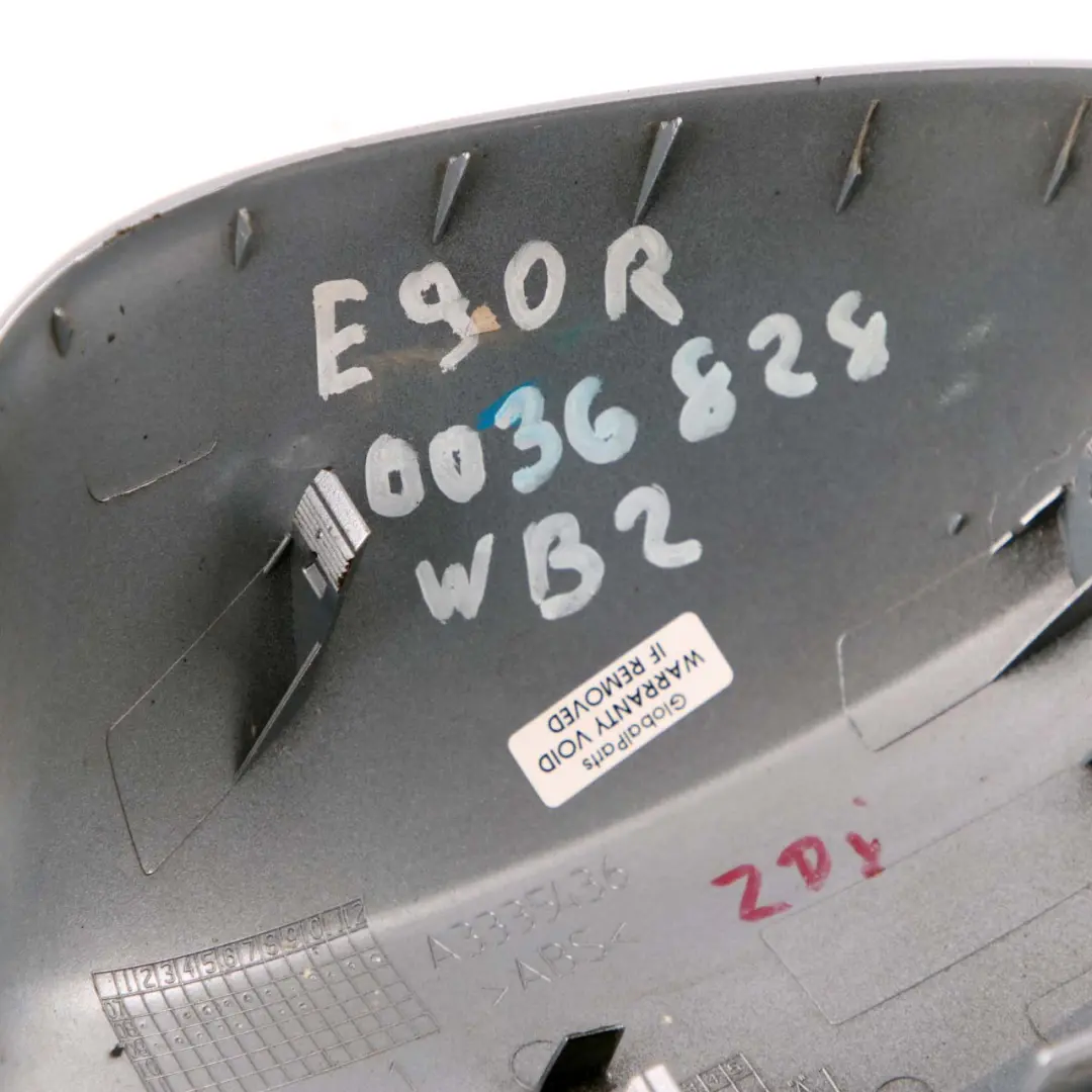 BMW 3 E90 E91 LCI 2 Copertura Involucro Specchietto retrovisore Bluewater Blu - SKU 0036828-WB2 - Numero di parte 0036828