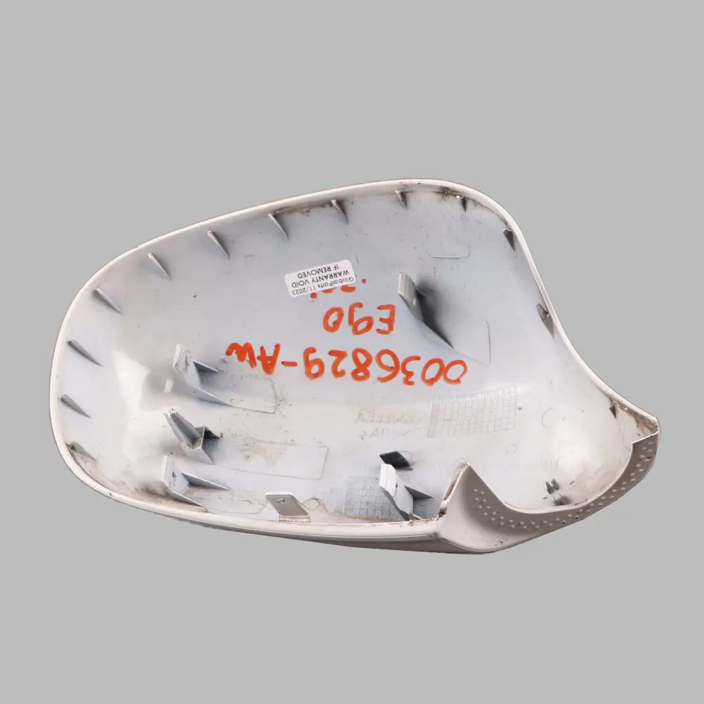 Left Cover Cap N/S Casing Wing Mirror Alpinweiss Alpine White to BMW E90 E91 LCI with Part number 0036829 BMW E90 E91 LCI Left Cover Cap N/S Casing Wing Mirror Alpinweiss Alpine White - SKU 0036829-AW - Part number 0036829