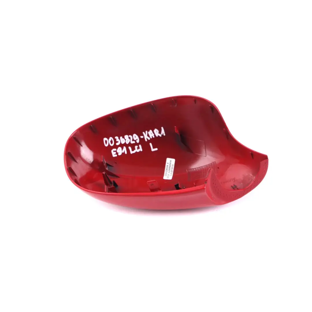 Wing Mirror Cover BMW E90 E91 LCI Left Cap N/S Casing Karmesinrot Crimson Red - SKU 0036829-KAR1 - Part number 0036829