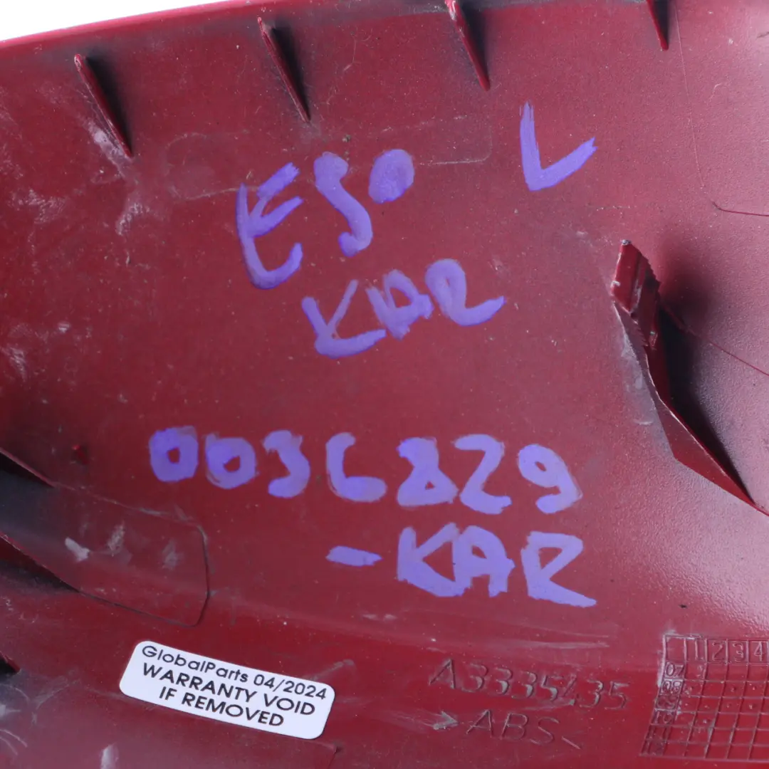 Osłona lewego Obudowa lusterka Skrzydło Czerwona do BMW E90 E91 LCI o numerze 0036829 BMW E90 E91 LCI Osłona lewego Obudowa lusterka Skrzydło Czerwona - SKU 0036829-KAR - Numer Części 0036829