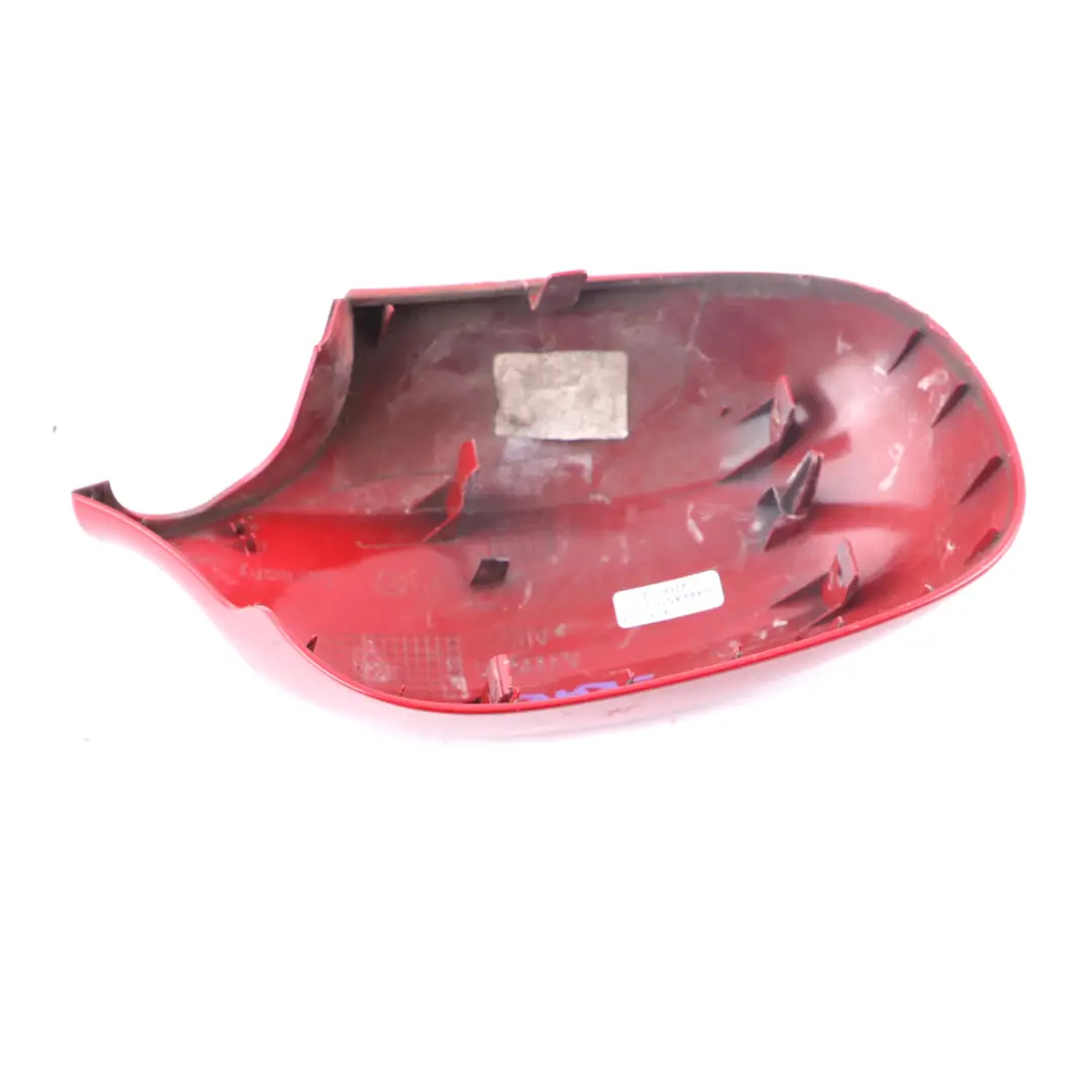 Tapa Izquierda Carcasa Espejo Retrovisor Karmesinrot Rojo Carmesi para BMW E90 LCI con número de pieza 0036829 BMW E90 LCI Tapa Izquierda Carcasa Espejo Retrovisor Karmesinrot Rojo Carmesi - SKU 0036829-KAR - Número de pieza 0036829