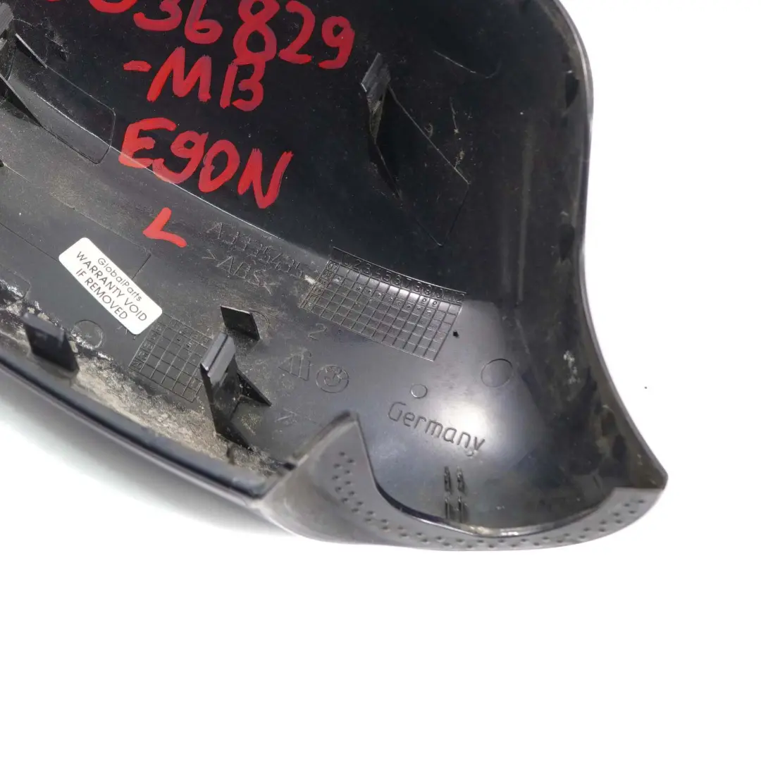 BMW E90 E91 LCI Capot de protection gauche Monacoblau Bleu Monaco A35 - SKU 0036829-MB - Numéro de pièce 0036829