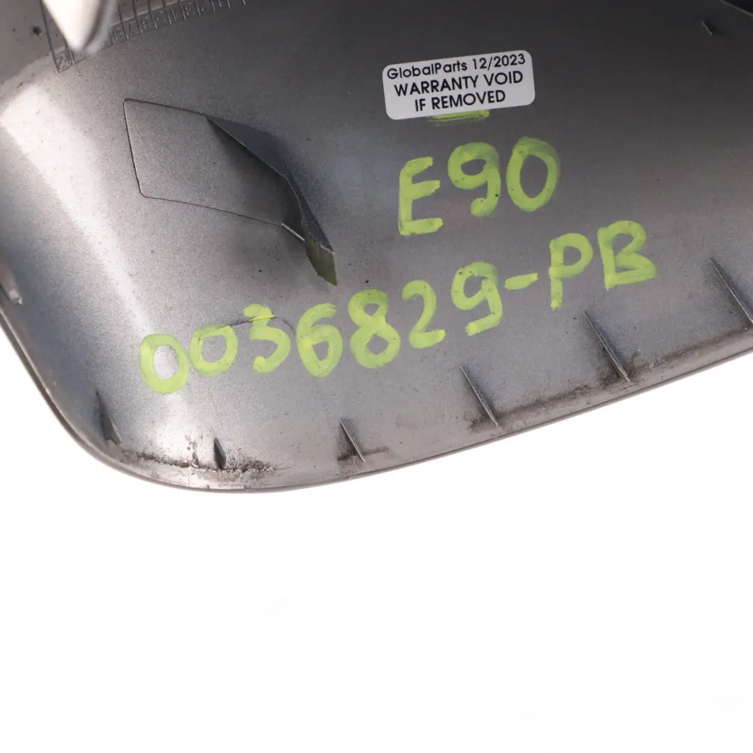  Außen spiegel abdeckung BMW E90 E91 LCI Cap Gehäuse links Titansilber 354 - SKU 0036829-PB - Teilenummer 0036829
