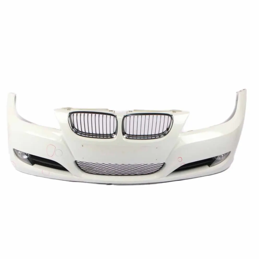 Front Bumper Trim Panel Complete Alpinweiss 3 White - 300 to BMW E90 LCI with Part number 0036837 BMW E90 LCI Front Bumper Trim Panel Complete Alpinweiss 3 White - 300 - SKU 0036837-AW1 - Part number 0036837