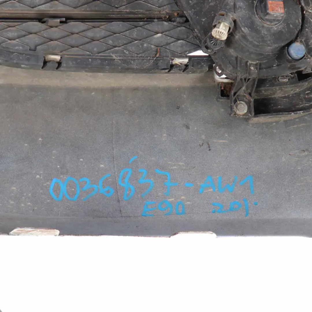 Front Bumper Trim Panel Complete Alpinweiss 3 White - 300 to BMW E90 LCI with Part number 0036837 BMW E90 LCI Front Bumper Trim Panel Complete Alpinweiss 3 White - 300 - SKU 0036837-AW1 - Part number 0036837