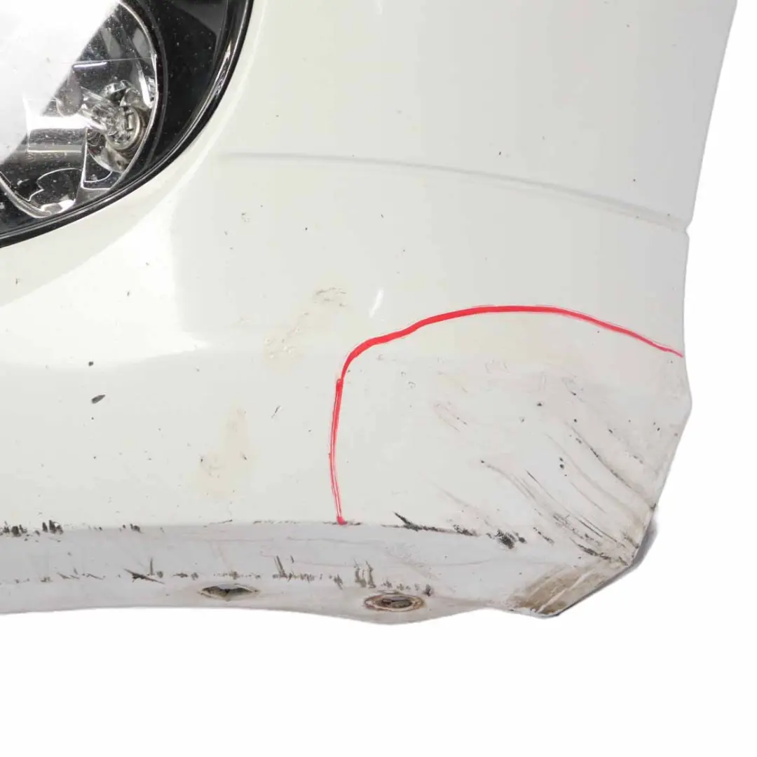 Front Bumper Trim Panel Complete Alpinweiss 3 White - 300 to BMW E90 LCI with Part number 0036837 BMW E90 LCI Front Bumper Trim Panel Complete Alpinweiss 3 White - 300 - SKU 0036837-AW1 - Part number 0036837