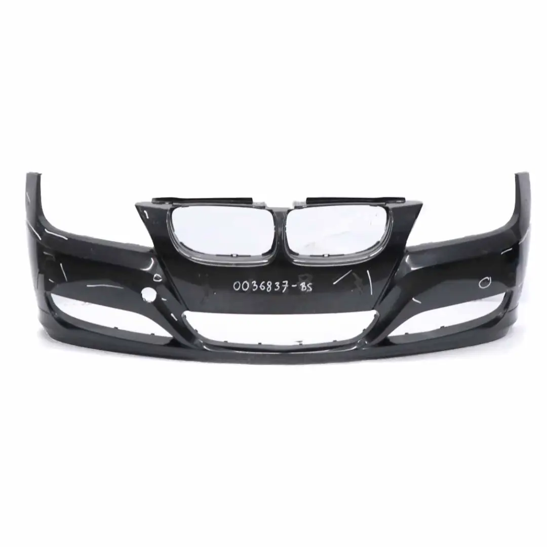 BMW E90 LCI Front Bumper Trim Panel Black Sapphire Metallic - 475 - SKU 0036837-BS1 - Part number 0036837
