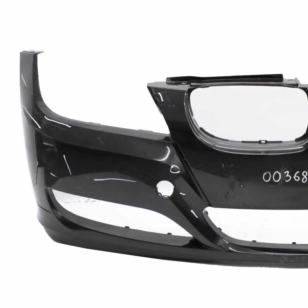 BMW E90 LCI Front Bumper Trim Panel Black Sapphire Metallic - 475 - SKU 0036837-BS1 - Part number 0036837