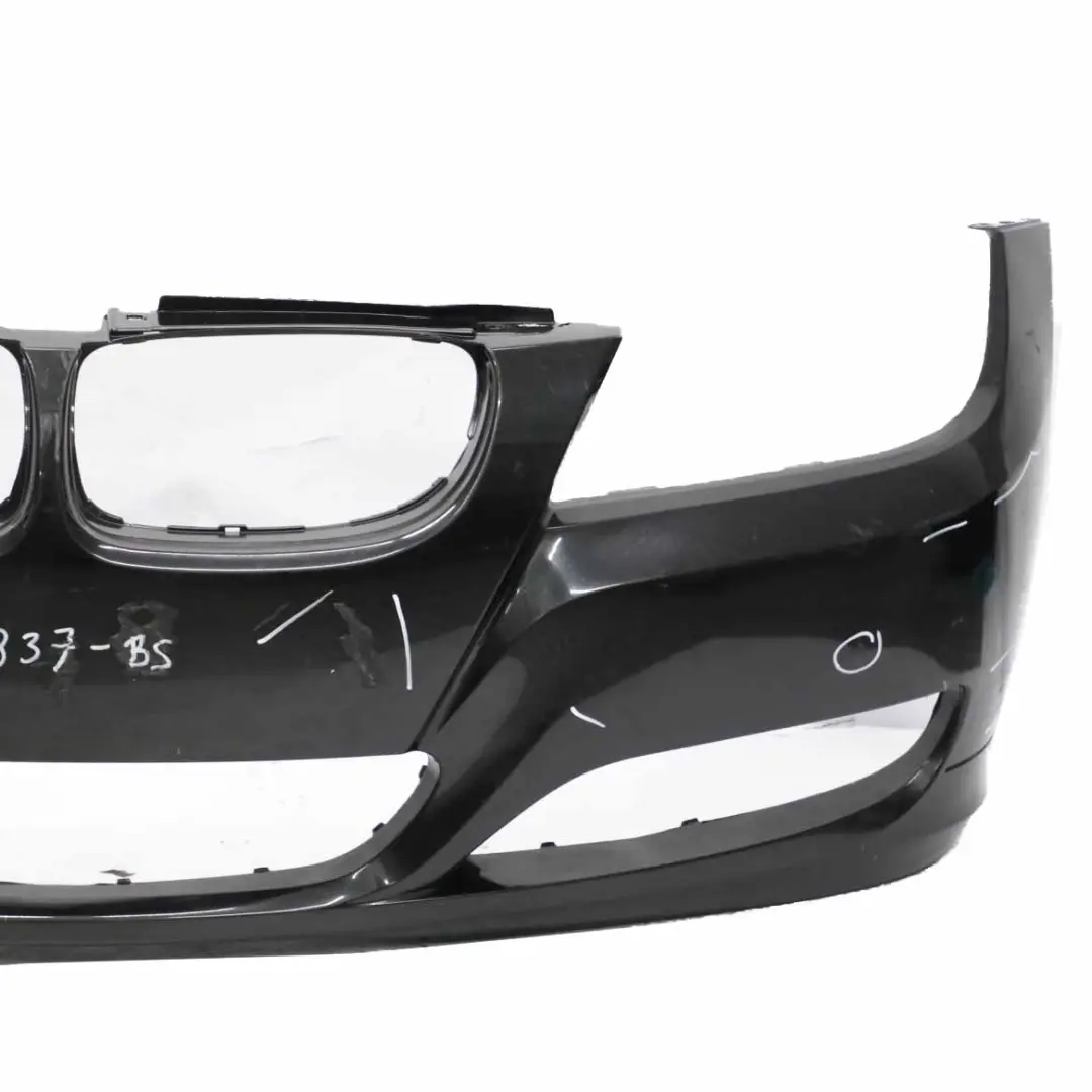 BMW E90 LCI Front Bumper Trim Panel Black Sapphire Metallic - 475 - SKU 0036837-BS1 - Part number 0036837