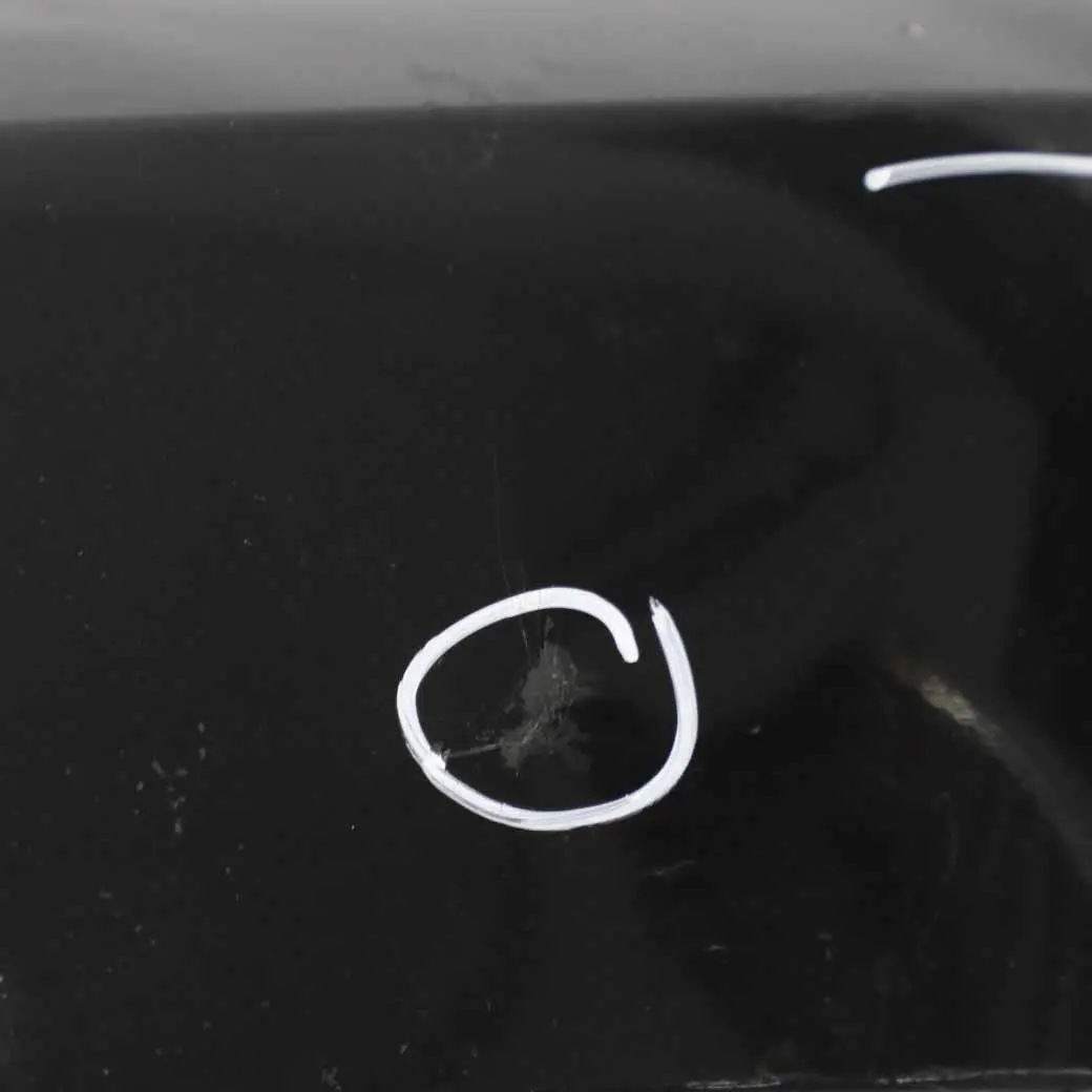 BMW E90 LCI Front Bumper Trim Panel Black Sapphire Metallic - 475 - SKU 0036837-BS1 - Part number 0036837