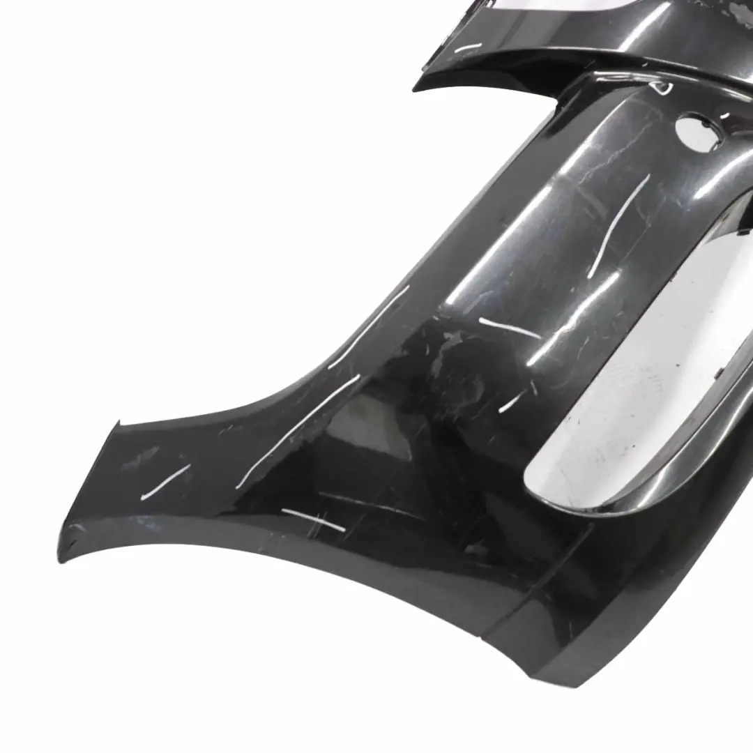 BMW E90 LCI Front Bumper Trim Panel Black Sapphire Metallic - 475 - SKU 0036837-BS1 - Part number 0036837