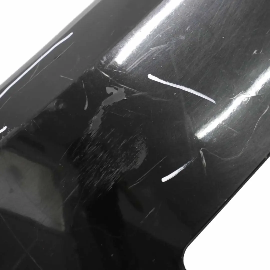 BMW E90 LCI Front Bumper Trim Panel Black Sapphire Metallic - 475 - SKU 0036837-BS1 - Part number 0036837