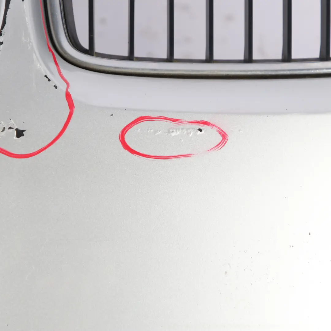  Front Bumper BMW E90 E91 LCI Trim Panel Complete Titansilber Silver - 354 - SKU 0036837-TS1 - Part number 0036837
