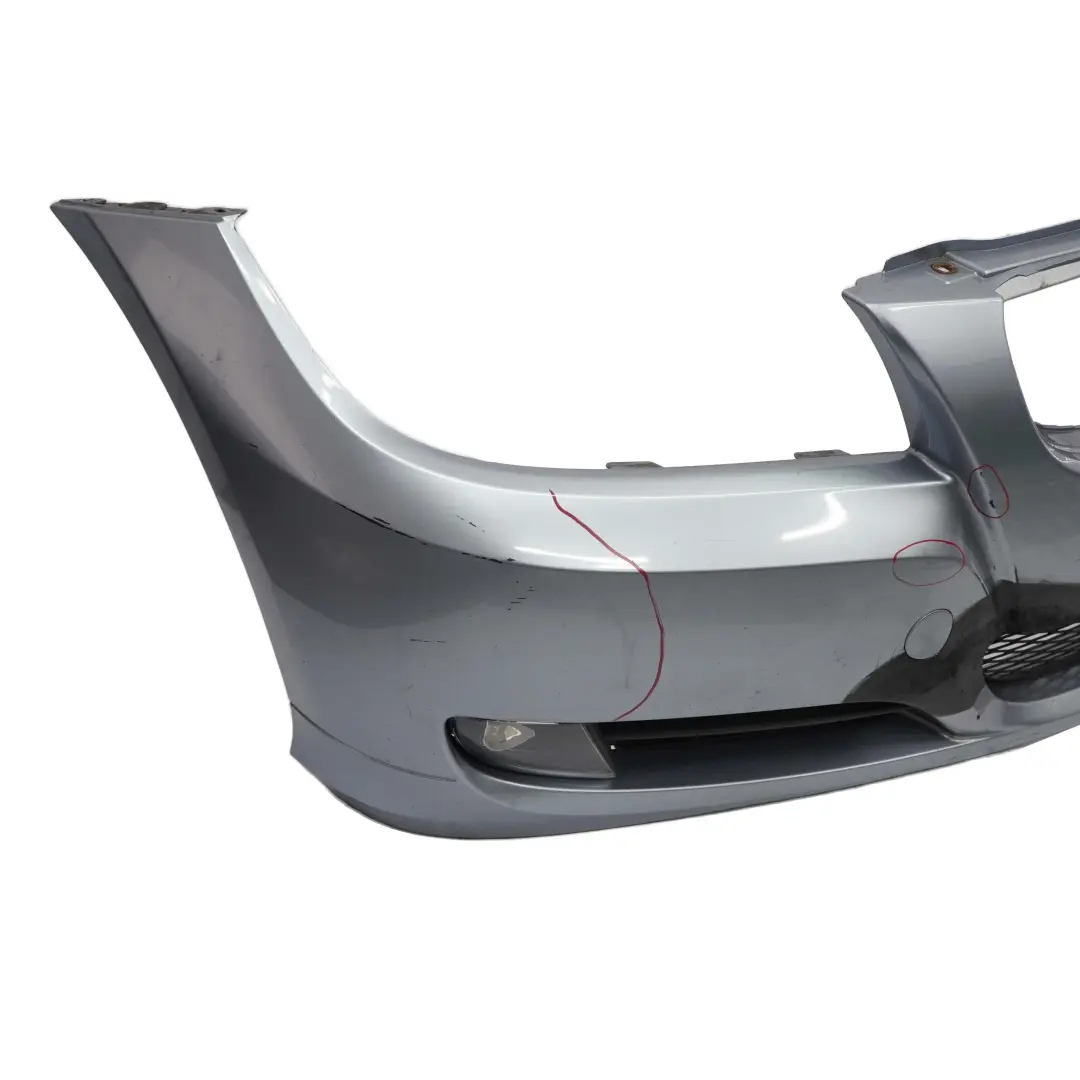 BMW E90 E91 LCI Bumper Front Trim Panel Complete Bluewater Blue Metallic - 896 - SKU 0036837-WB3 - Part number 0036837