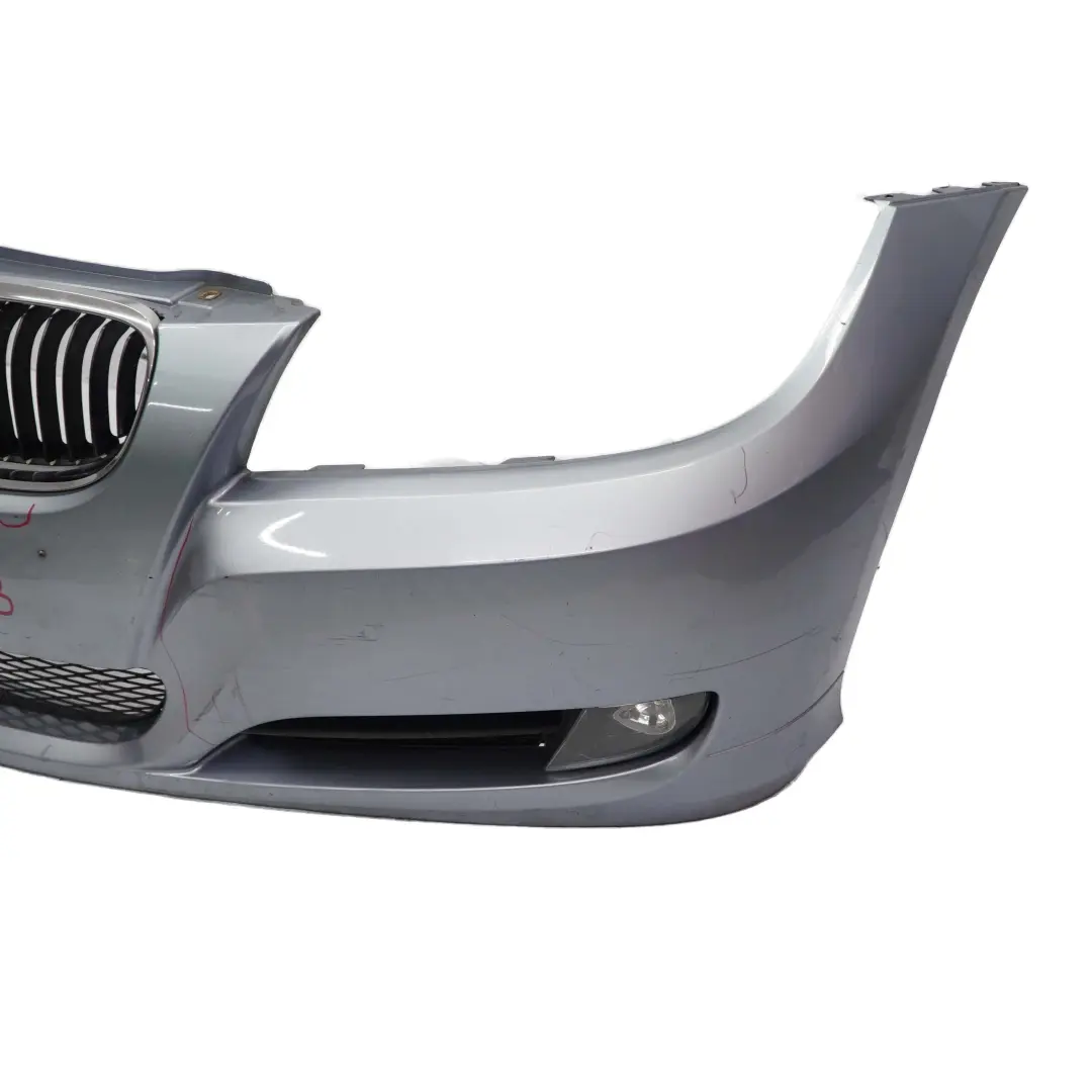 BMW E90 E91 LCI Bumper Front Trim Panel Complete Bluewater Blue Metallic - 896 - SKU 0036837-WB3 - Part number 0036837
