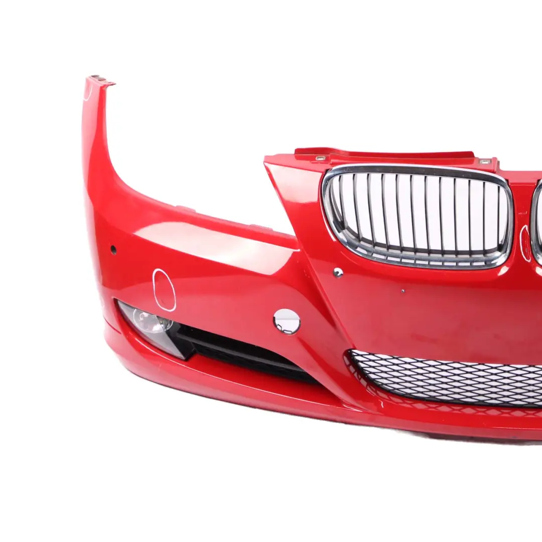 BMW 3 E90 E91 LCI Front Bumper Trim Panel Karmesinrot Crimson Red A61 - SKU 0036838-KAR - Part number 0036838