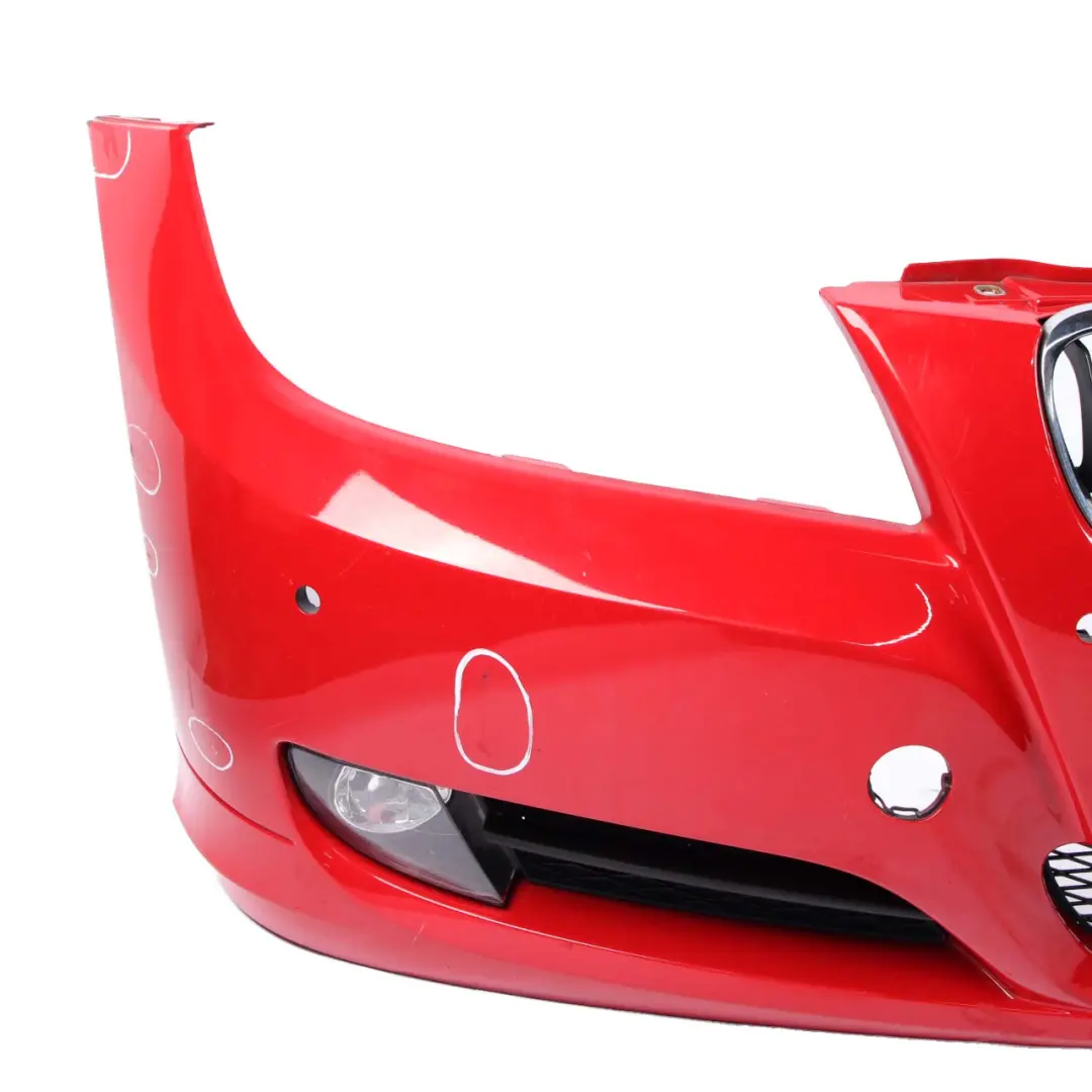 Front Bumper Trim Panel Karmesinrot Crimson Red A61 to BMW 3 E90 E91 LCI with Part number 0036838 BMW 3 E90 E91 LCI Front Bumper Trim Panel Karmesinrot Crimson Red A61 - SKU 0036838-KAR - Part number 0036838