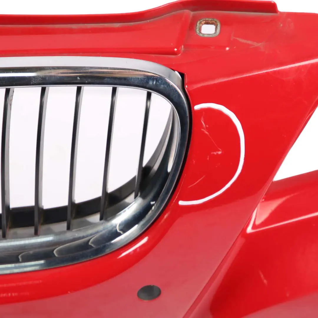 BMW 3 E90 E91 LCI Front Bumper Trim Panel Karmesinrot Crimson Red A61 - SKU 0036838-KAR - Part number 0036838