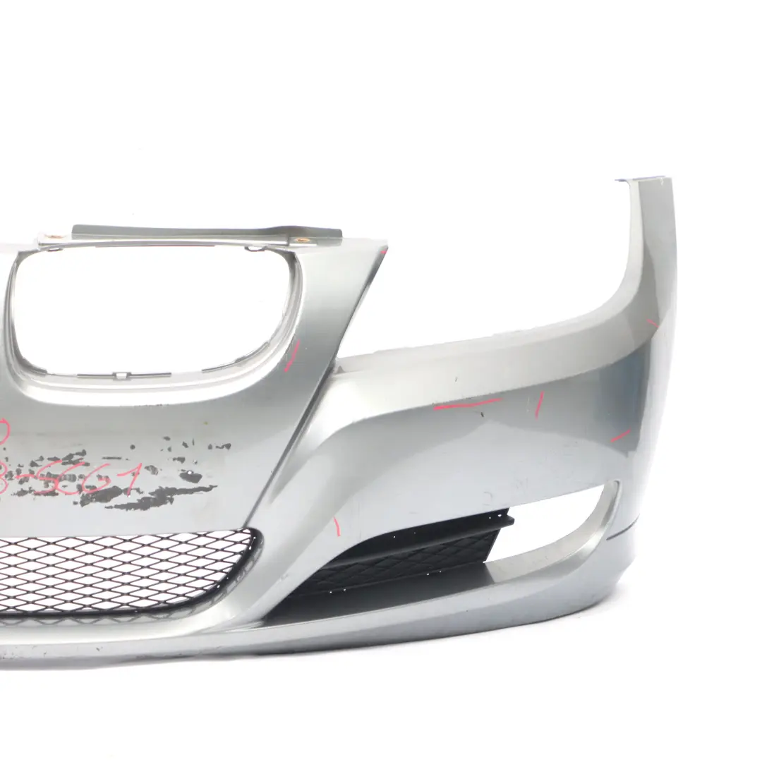 BMW E90 E91 LCI Front Bumper Trim Panel Spacegrau Space Grey - A52 - SKU 0036838-SCG1 - Part number 0036838