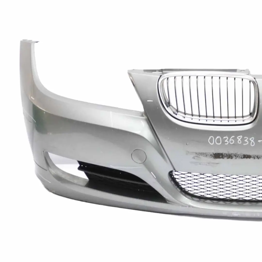 BMW E90 E91 LCI Front Bumper Trim Panel Spacegrau Space Grey - A52 - SKU 0036838-SCG - Part number 0036838