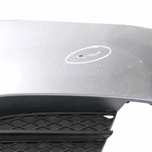 BMW E90 E91 LCI Front Bumper Trim Panel Spacegrau Space Grey - A52 - SKU 0036838-SCG - Part number 0036838