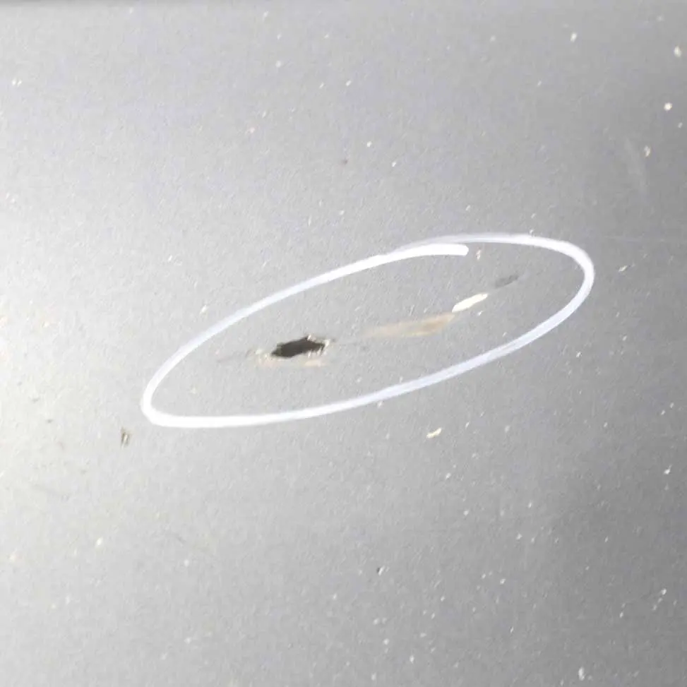 BMW E90 E91 LCI Front Bumper Trim Panel Spacegrau Space Grey - A52 - SKU 0036838-SCG - Part number 0036838