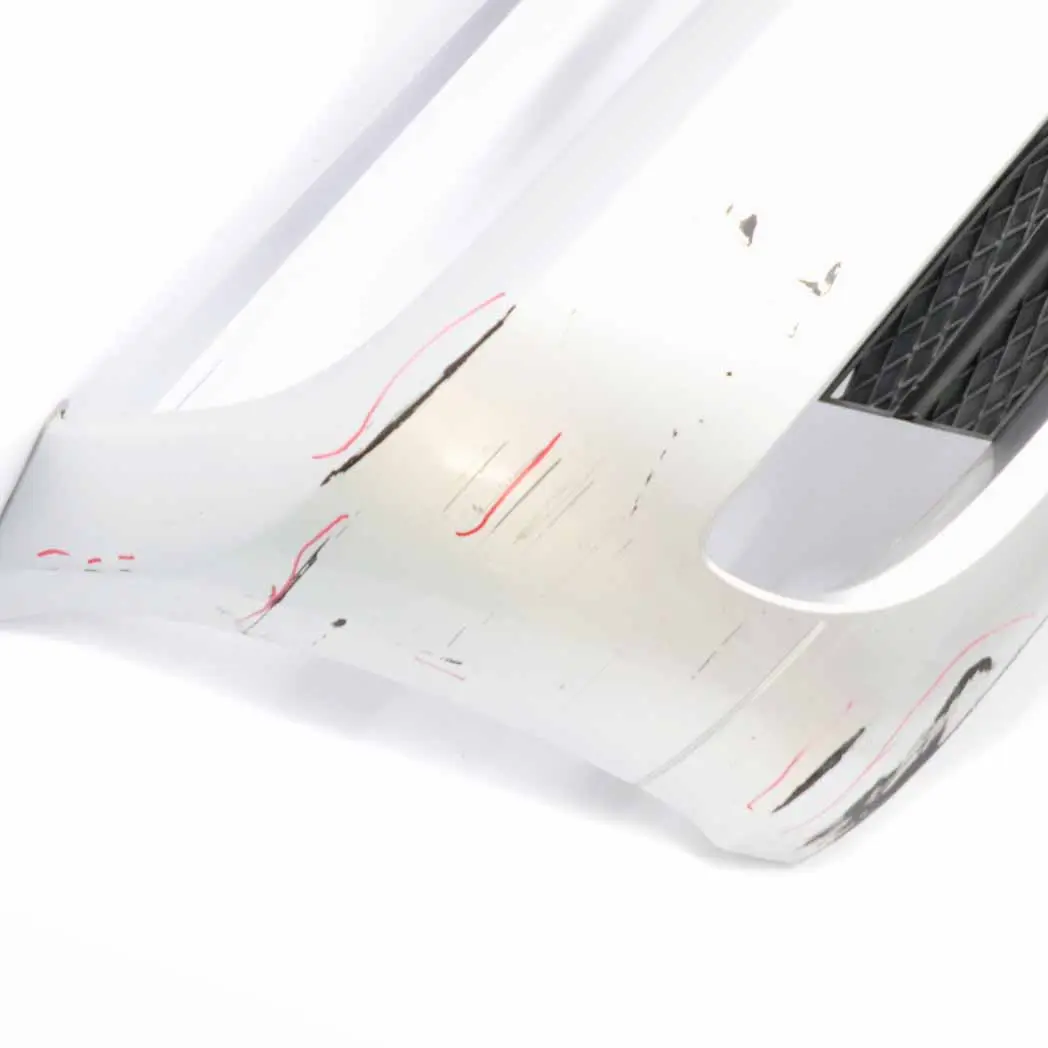 BMW E90 E91 LCI Front Bumper Trim Panel Complete Titan Silver Metallic - 354 - SKU 0036838-TS - Part number 0036838