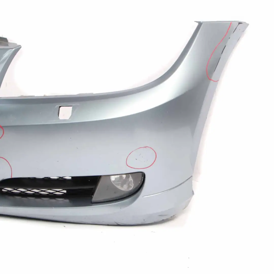 BMW E90 LCI Front Bumper Trim Panel Complete Bluewater Metallic - 896 - SKU 0036839-WB - Part number 0036839