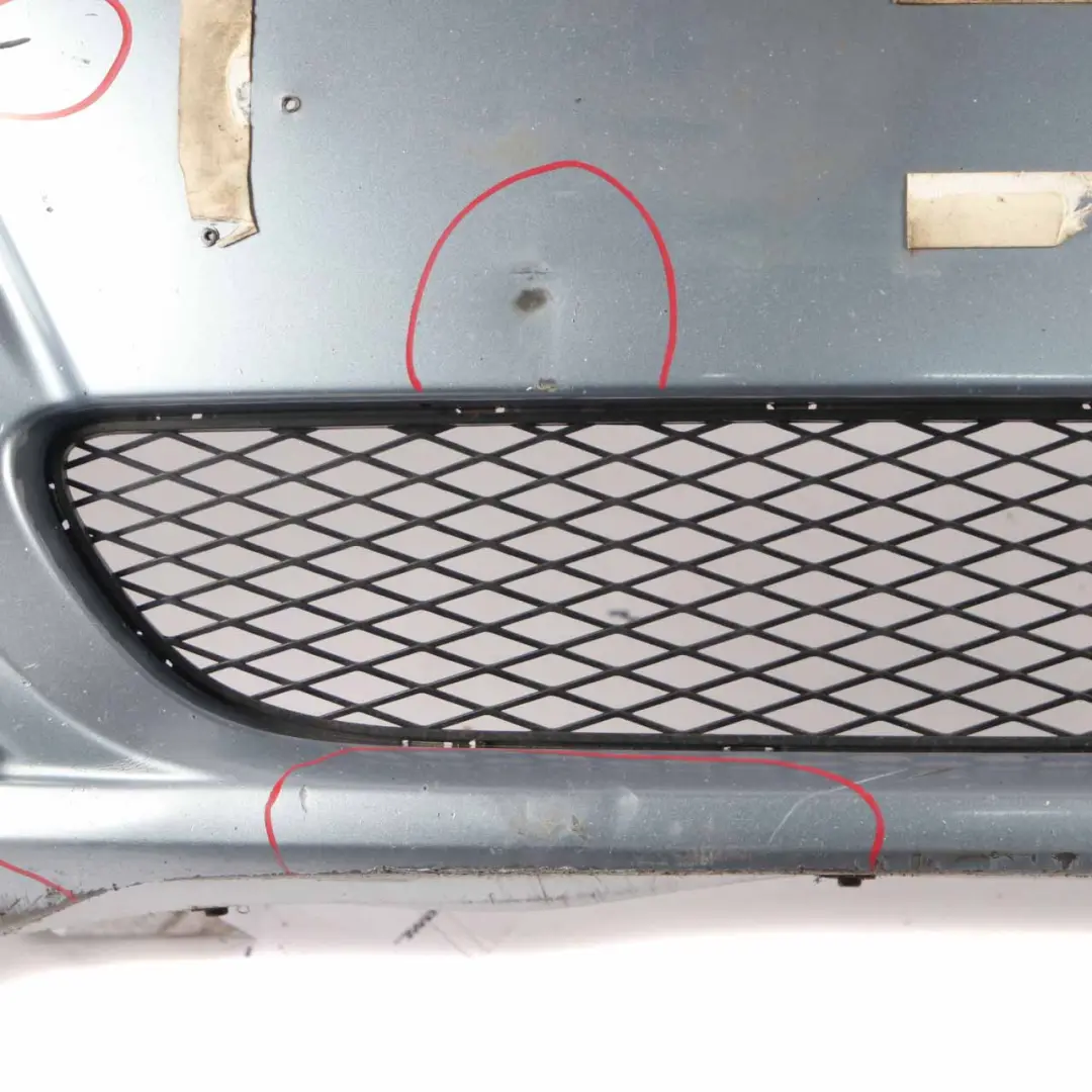 Front Bumper Trim Panel Complete Bluewater Metallic - 896 to BMW E90 LCI with Part number 0036839 BMW E90 LCI Front Bumper Trim Panel Complete Bluewater Metallic - 896 - SKU 0036839-WB - Part number 0036839