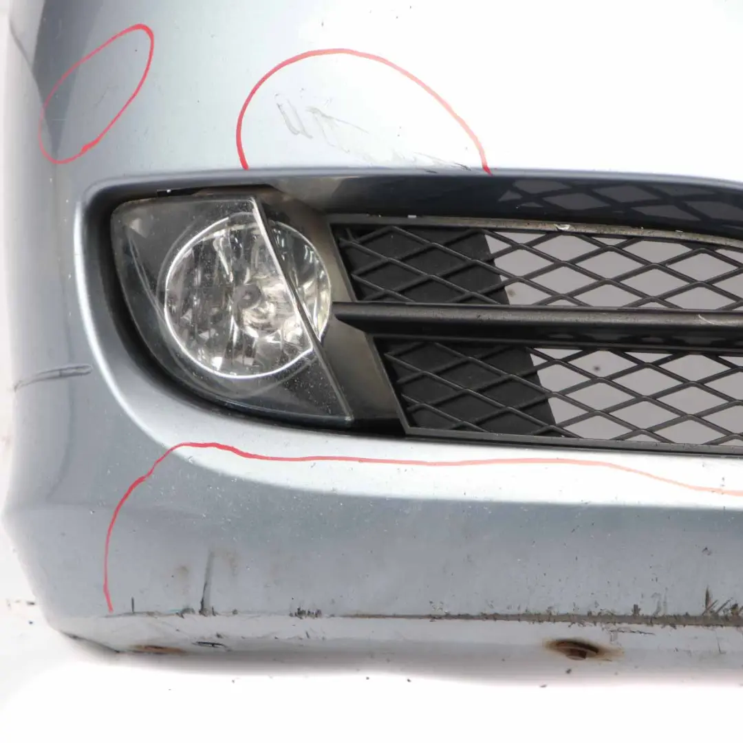 Front Bumper Trim Panel Complete Bluewater Metallic - 896 to BMW E90 LCI with Part number 0036839 BMW E90 LCI Front Bumper Trim Panel Complete Bluewater Metallic - 896 - SKU 0036839-WB - Part number 0036839