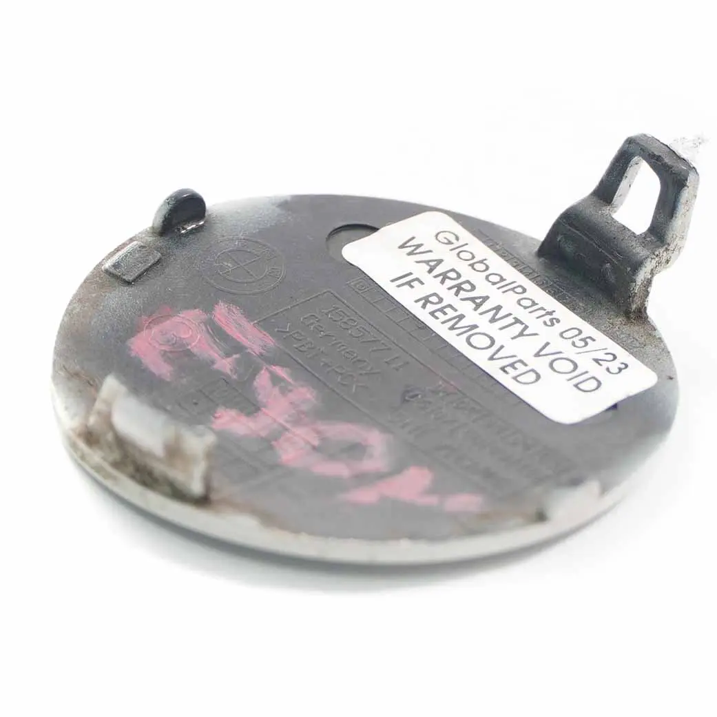 Aleta parachoques BMW E90 LCI Gancho remolque Cubierta Alpin Blanco 300 7143746 - SKU 0036841-AW - Número de pieza 0036841