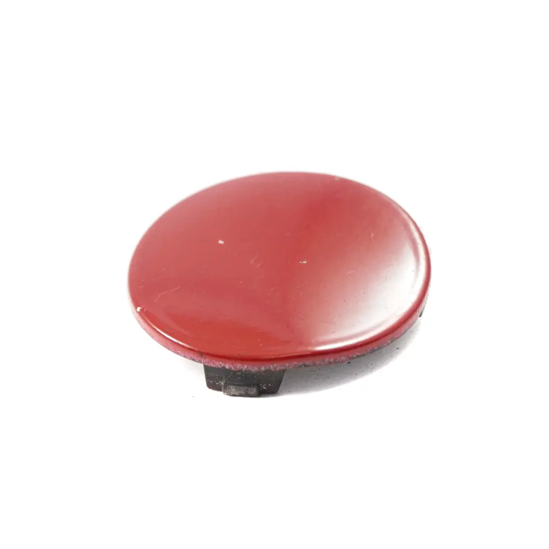 Cubierta Gancho remolque Karmesinrot Rojo Carmesí Parachoques delantero para BMW E90 con número de pieza 0036841 BMW E90 Cubierta Gancho remolque Karmesinrot Rojo Carmesí Parachoques delantero - SKU 0036841-KAR - Número de pieza 0036841