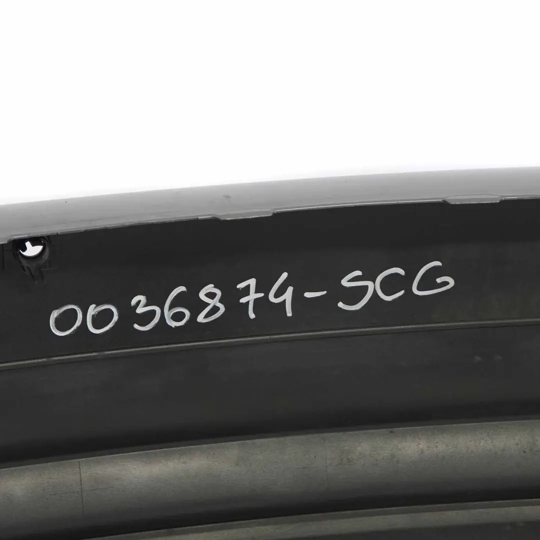 BMW E90 LCi Rear Bumper Trim Panel Spacegrau Space Grey Metallic - A52 - SKU 0036874-SCG - Part number 0036874