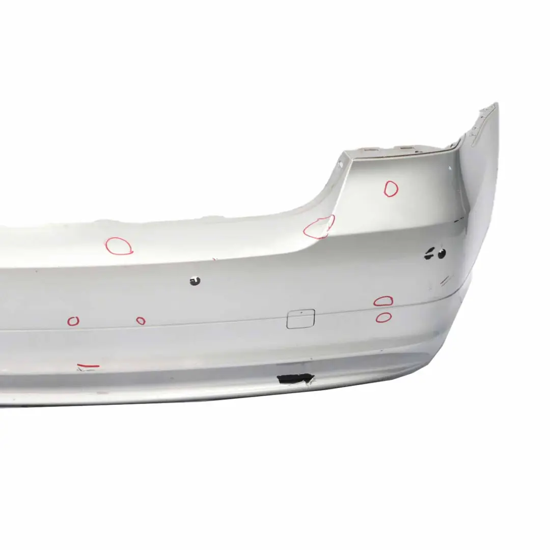 BMW E90 LCI Rear Bumper Facelift Trim Panel Titansilber Titan Silver - 354 - SKU 0036874-TS1 - Part number 0036874