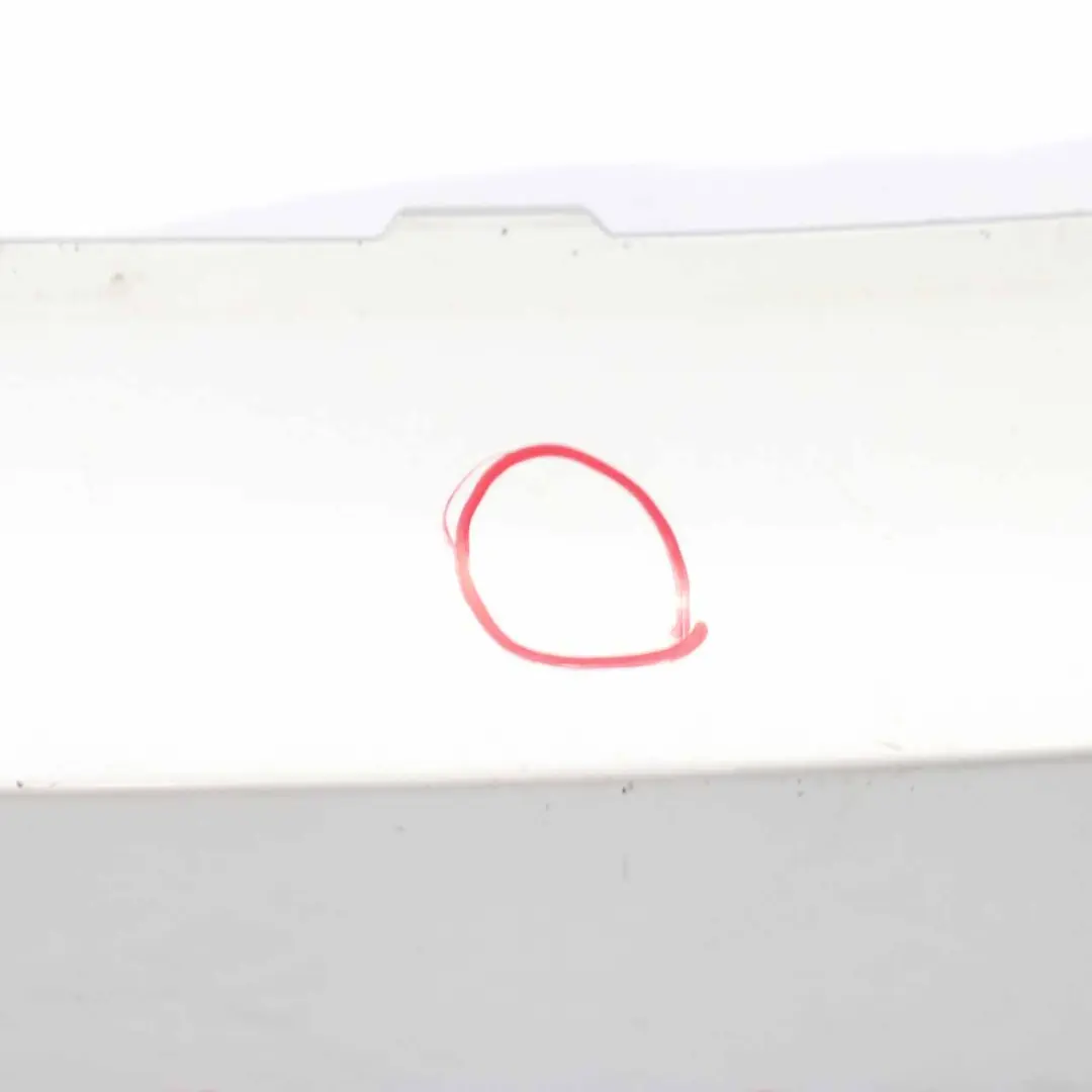 BMW E90 LCI Rear Bumper Facelift Trim Panel Titansilber Titan Silver - 354 - SKU 0036874-TS1 - Part number 0036874