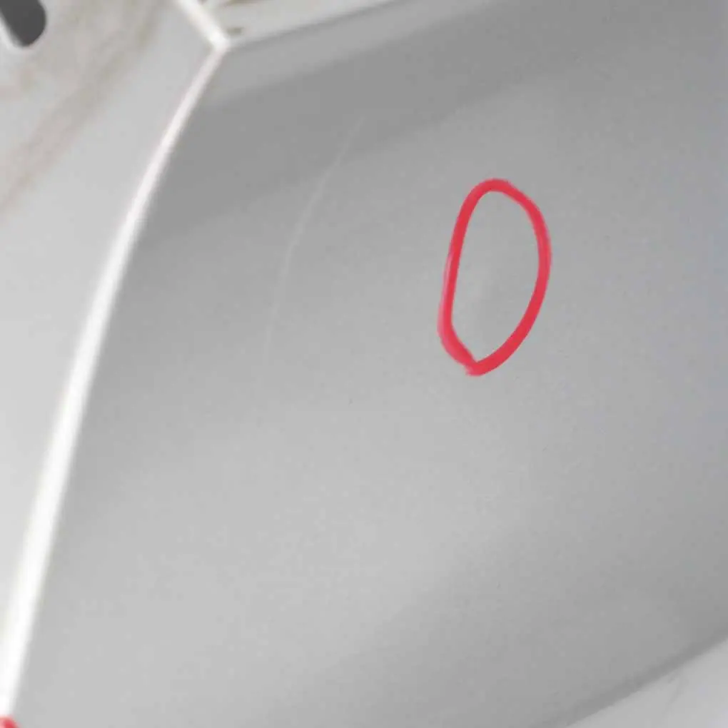 BMW E90 LCI Rear Bumper Facelift Trim Panel Titansilber Titan Silver - 354 - SKU 0036874-TS1 - Part number 0036874