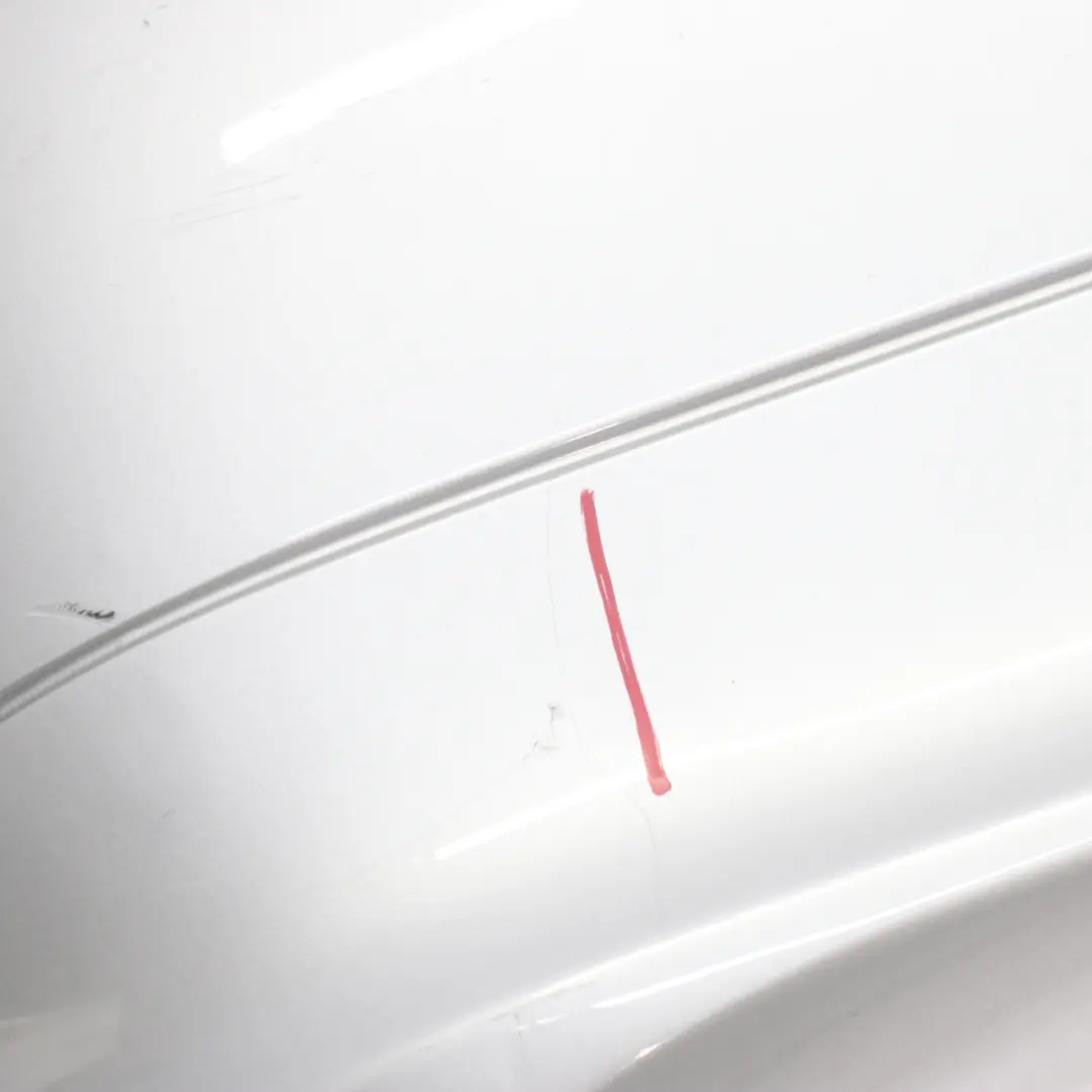 BMW E90 LCI Rear Bumper Trim Panel Facelift Titansilber Titan Silver - 354 - SKU 0036874-TS - Part number 0036874