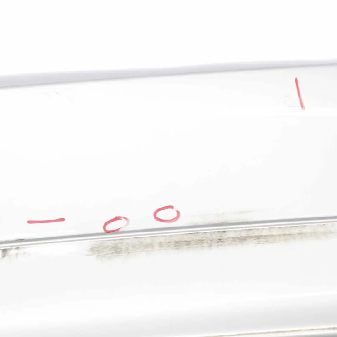 BMW E90 LCI Rear Bumper Trim Panel Facelift Titansilber Titan Silver - 354 - SKU 0036874-TS - Part number 0036874
